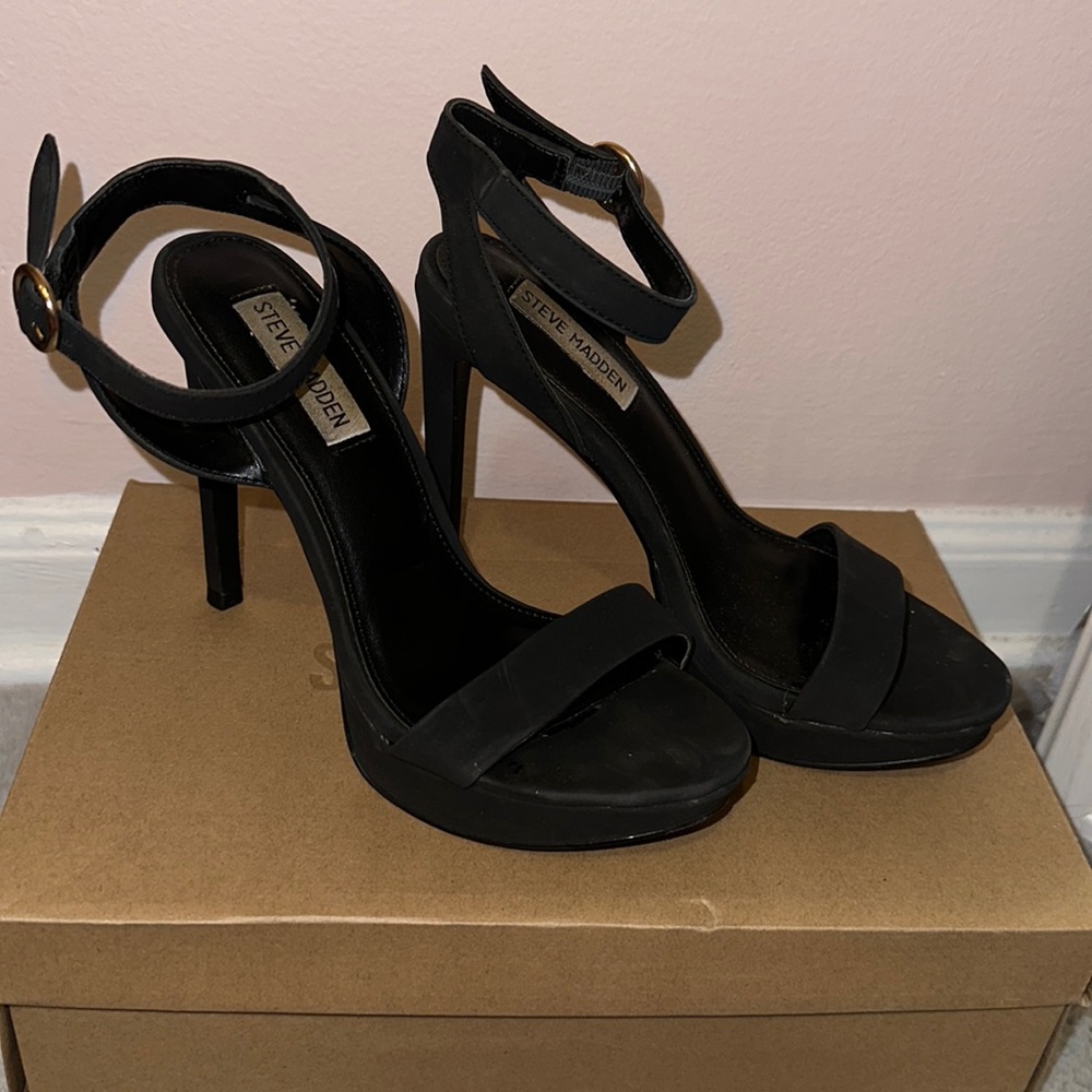 Steve Madden Black Heels